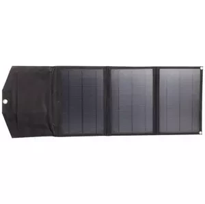 Solární panel Foldable solar charger XO XRYG-280-3 21W 2xUSB (black)
