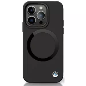 Kryt BMW BMHMP14LSILBK2 iPhone 14 Pro 6.1" black Signature Liquid Silicone MagSafe (BMHMP14LSILBK2)