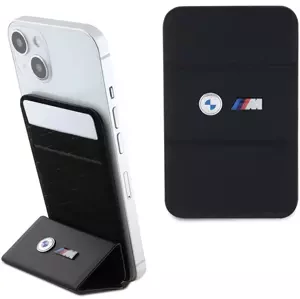 Peněženka BMW Wallet Card Slot Stand BMWCSMMPGK black MagSafe M Edition Collection (BMWCSMMPGK)