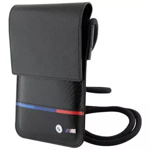 Pouzdro BMW BMOWBPUCARTCBK Wallet Bag black Carbon Tricolor Line (BMOWBPUCARTCBK)