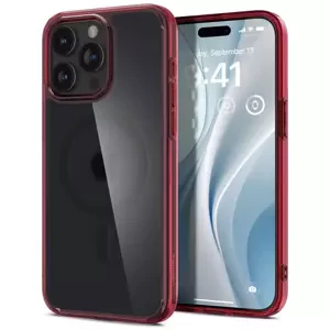 Kryt Spigen Ultra Hybrid MagSafe, frost deep red - iPhone 15 Pro Max (ACS07056)