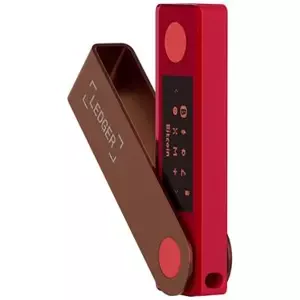Hardwarová peněženka Ledger Nano X Ruby Red Crypto Hardware Wallet (LEDGERNANOXRR)