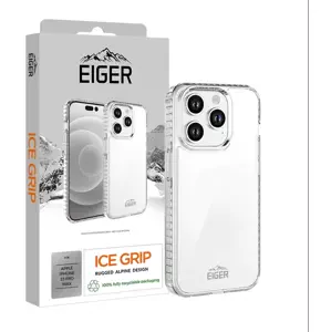 Kryt Eiger Ice Grip Case for Apple iPhone 15 Pro Max in Clear