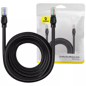 Kabel Baseus Ethernet CAT5, 10m network cable (black)