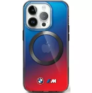 Kryt BMW BMHMP15SHTTG iPhone 15 6.1" red blue hardcase M Gradient MagSafe (BMHMP15SHTTG)