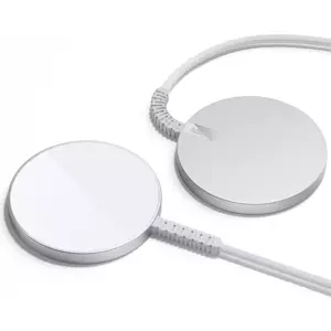 ESR HALOLOCK MINI MAGNETIC MAGSAFE WIRELESS CHARGER SILVER (4894240132937)