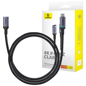 Kabel Baseus High Definition extension cable USB-C Male to Female 10Gbps, 1m (black)