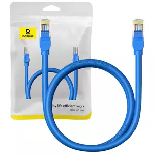 Kabel Baseus Round Cable Ethernet RJ45, Cat.6, 1m (blue)