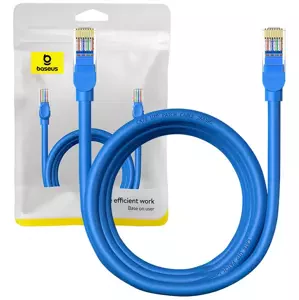 Kabel Baseus Round Cable Ethernet RJ45, Cat.6, 3m (blue)