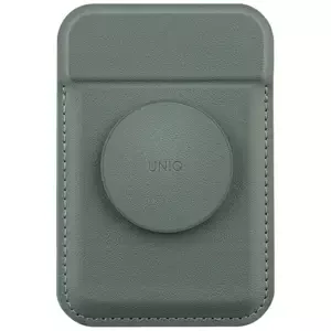 Peněženka UNIQ Flixa magnetic card wallet with stand green MagSafe (UNIQ-FLIXA-LICHENGREEN)