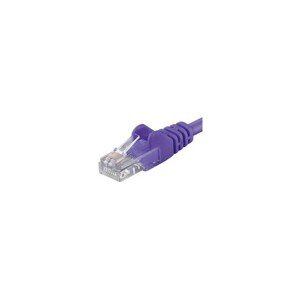 PremiumCord Patch kabel UTP RJ45-RJ45 CAT6 1m fialový