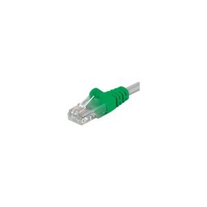 PremiumCord Patch kabel UTP RJ45-RJ45 l5e křížený 1m zelený