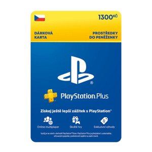 PlayStation Plus Premium - kredit 1300 Kč (3M členství)