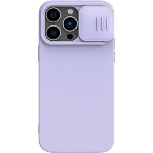 Nillkin CamShield Silky Magnetic Silikonový Kryt iPhone 14 Pro Max fialový