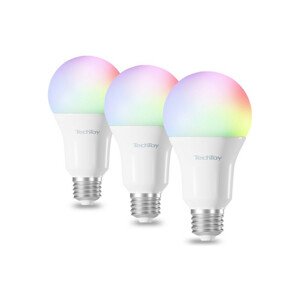 TechToy Smart Bulb RGB 11W E27 3ks