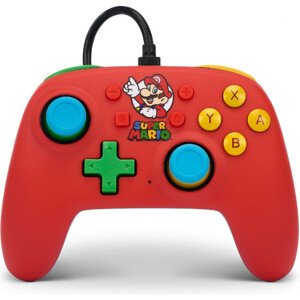 PowerA Nano drátový herní ovladač - Mario Medley (Switch)