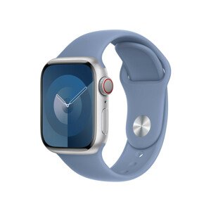 Apple Watch 49/45/44/42mm ledově modrý sportovní řemínek S/M