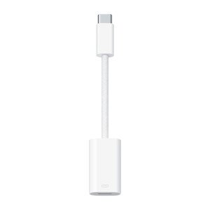 Apple USB-C - Lightning adaptér bílý