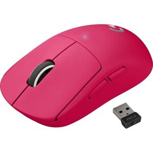 Logitech PRO X Superlight herní myš růžová