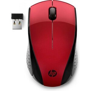 HP 220 bezdrátová myš červená