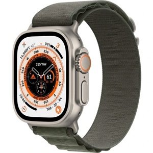 Apple Watch Ultra 49mm (Stav A)Titanová se zeleným alpským tahem L