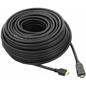 PremiumCord HDMI propojovací kabel s int. zesilovačem, 25m, M/M (přenos ethernetu) - KPHDMER25