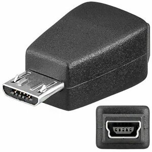 PremiumCord USB redukce Mini 5 PIN/female - Micro USB/male - kur-11