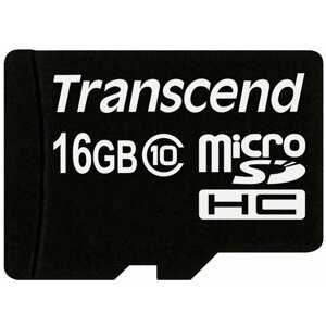 Transcend Micro SDHC 16GB Class 10 - TS16GUSDC10