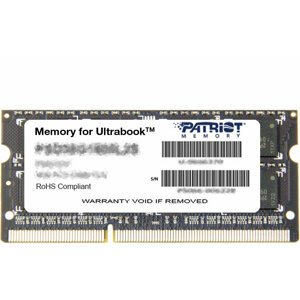 Patriot Signature Line 8GB DDR3 1600 CL11 SO-DIMM - PSD38G1600L2S