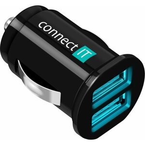 CONNECT IT CI-176 nabíječka do auta 2xUSB - CI-176