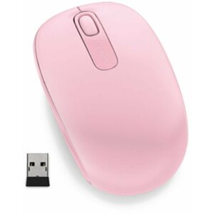 Microsoft Mobile Mouse 1850, světle růžová - U7Z-00024