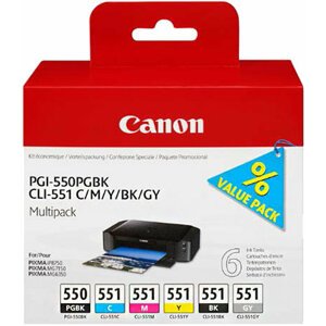 Canon PGI-550 + CLI-551, multipack - 6496B005