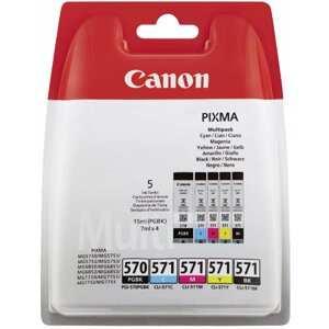 Canon PGI-570PGBK/CLI-571 CMYK Multipack - 0372C004