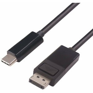 PremiumCord Převodník kabel 2m USB3.1 Typ C na DisplayPort, rozlišení 4K*2K@30Hz - ku31dp02