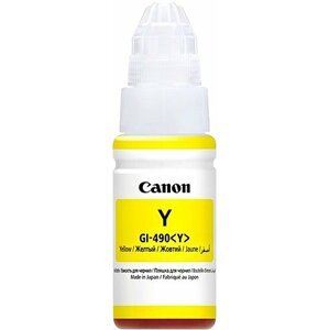Canon GI-490Y, yellow - 0666C001