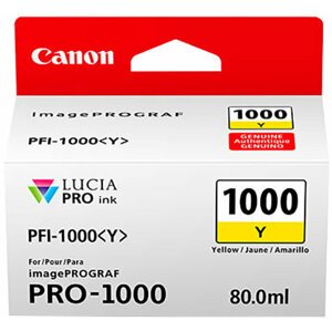 Canon PFI-1000Y, yellow - 0549C001