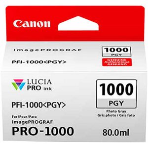 Canon PFI-1000PGY, photo grey - 0553C001