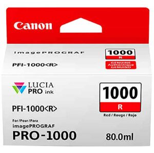 Canon PFI-1000R, red - 0554C001