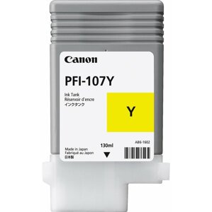 Canon PFI-107Y, yellow - 6708B001