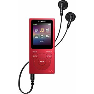 Sony NWZ-E394, 8GB, červená - NWE394R.CEW