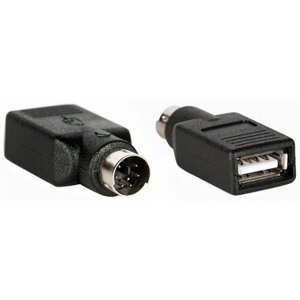 AQ KA601 - USB A samice - PS/2 samec - xkc601