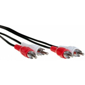 AQ KAR100 - 2xRCA (cinch) - 2x RCA (cinch) audio kabel, 10m - xkar100