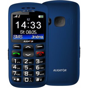 Aligator A670, Blue + nabíjecí stojánek - A670BE