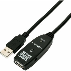 AXAGON ADR-210 USB2.0 aktivní prodlužka/repeater kabel 10m - ADR-210