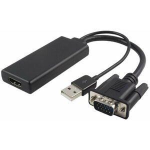 PremiumCord VGA+audio elektronický konvertor na rozhraní HDMI - khcon-32