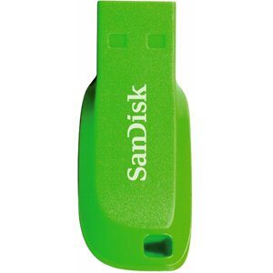 SanDisk Cruzer Blade 64GB zelená - SDCZ50C-064G-B35GE
