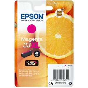 Epson Singlepack Magenta 33XL Claria Premium Ink - C13T33634012