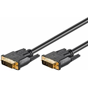 PremiumCord DVI-I propojovací kabel,dual-link,DVI(24+5),MM, 3m - kpdvi3-3