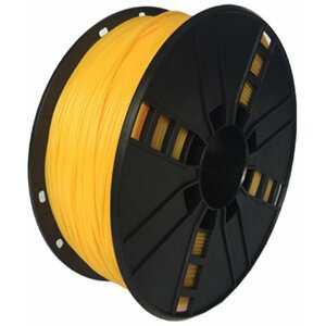 Gembird tisková struna (filament), flexibilní, 1,75mm, 1kg, žlutá - 3DP-TPE1.75-01-Y