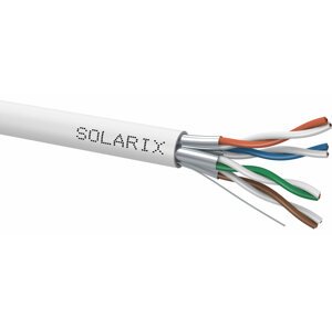 Solarix instalační kabel CAT6A STP LSOH E 500m/cívka SXKD-6A-STP-LSOH - 26000025